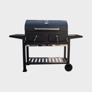 Maxtrend BBQ Parrilla Campo Doble 76x42cm 2 Mesas Plegables