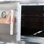 Sol Real Horno 24 Pizzas Pastelero Revestido de tejuelas Refractarias 4 Rejillas Dispositivo humectador - Imagen 3