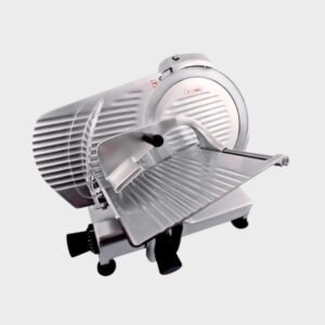 Croma Cortadora de Fiambre 330mm Industrial Ajustable con Afilador y Cuchilla Acero