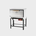 Sol Real El Gauchito Horno 12 Pizzas Piso de tejas Refractarias Acero inox. 3 rejillas