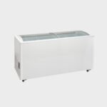 Briket - Freezer Exhibidor Horizontal 440 Lts - 3 canastos - Plano recto - Vidrio curvo