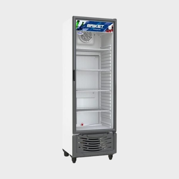 Briket M4300 Exhibidora Vertical 417 Lts