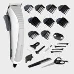 Remington - Cortacabello - 9 peines - Palanca de ajuste - Tijera, peine y caja de almacenamiento