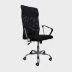Silla de Oficina Uppland - Tela Mesh - Altura Regulable - Negro
