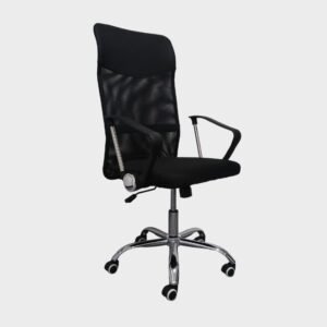 Silla de Oficina Uppland - Tela Mesh - Altura Regulable - Negro