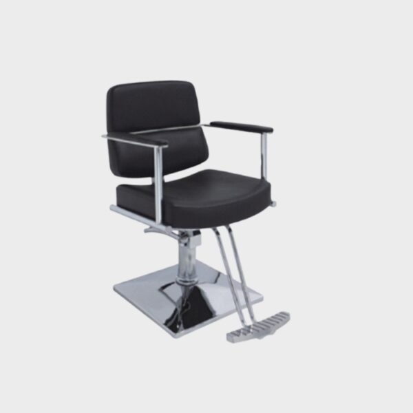 Sillón Barbería Zenit Sistema Hidráulico con Reposapiés