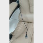 Sillón de Oficina Mitte - Cuero - Alt. Regulable - Reclinable - Con Apoyapiés y Masajeador - Marrón - Imagen 6