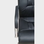 Sillon de Oficina Spandau - Cuero - Altura Regulable - Negro - Imagen 3