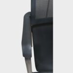 Silla fija Apilable Narke - Tela Mesh - Cromada - Negro - Imagen 6