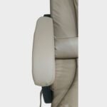 Sillón de Oficina Mitte - Cuero - Alt. Regulable - Reclinable - Con Apoyapiés y Masajeador - Marrón - Imagen 4