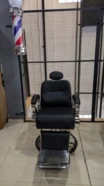 Sillón Barbería Hidráulico Vertex c/apoyacabeza y reposapiés - Imagen 2