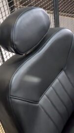 Sillón Barbería Hidráulico Vertex c/apoyacabeza y reposapiés - Imagen 6