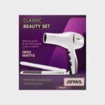 Atma - SET Secador Ionico 1800 w Boton frío + Planchita 220ºC Placas de Ceramica - Imagen 2