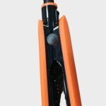 Atma - Planchita de pelo ceramica 180 °C - Placas flotantes - Cuerpo silicona - Naranja - Imagen 5