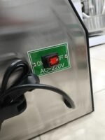 Rebanadora de pan 12 mm - Tamaño de pan 37cm x 25cm x 15cm - Acero Inox - Imagen 3