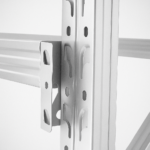 Rack 200x200x60 Inicial - 4 Estantes - 200kg por Estante - Encastrable - Blanco - Imagen 2