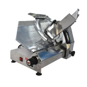 Freire - Cortadora de fiambre 330 mm - 0 a 15 mm - A engranaje - Acero Inox