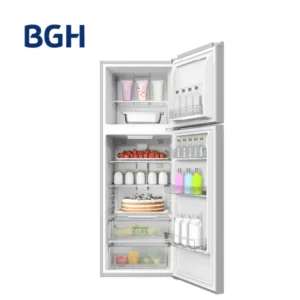 BGH - Heladera 338 L Inverter - No frost 2 frios - 166.4 x 59.5 x 64.4 - Acero inox.