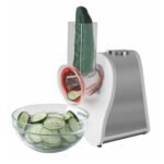 Atma - Rallador electrico - Rebanador, rallado fino, en hebras y corte juliana