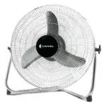 Crivel - Turboventilador 16" 45 W - 3 aspas plásticas - Fijo - Rejilla giratoria