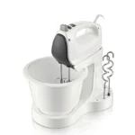 Philips - Batidora de mano con pedestal 400 W - Bowl plástico - Accesorio para amasar