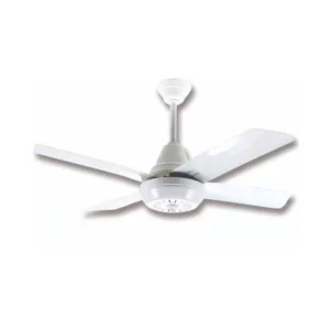 Crivel - Ventilador de techo 90 W - 4 aspas metálicas - Diámetro 1.20 m - Blanco