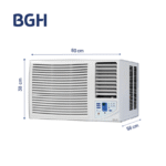 BGH - Aire Compacto Ventana 2600 F FRIO