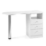 Mesa para manicura - Melamina - Blanco