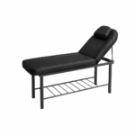 Camilla fija 2 cuerpos - 182x61x60 - Negro