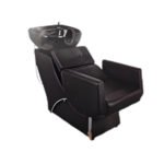 Lavacabezas de Cerámica - c/grifería y Ducha - Base de Cuero