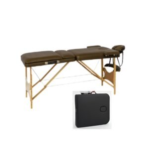 Camilla portátil Plegable - 185x60x60 - Hasta 150kg - Negro