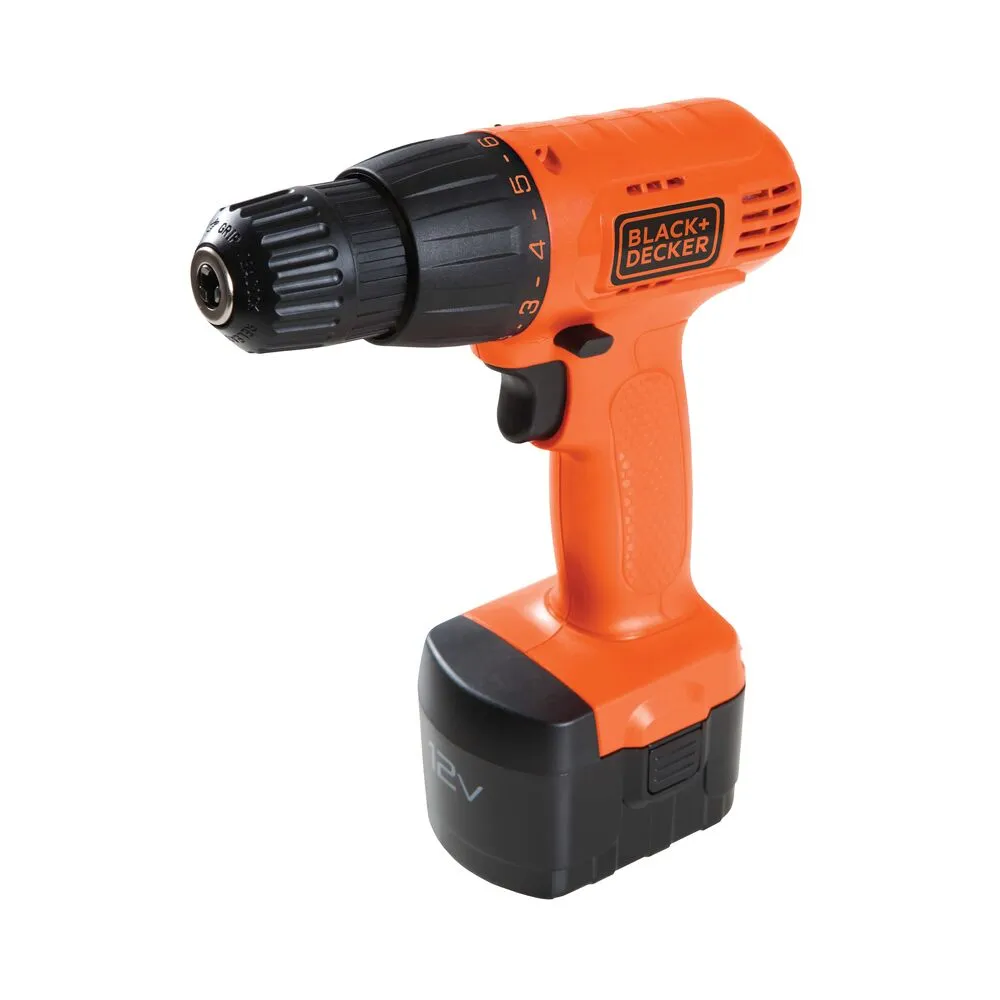 1016342 Black & Decker - Taladro Inalambrico 12V 10mm Velocidad Variable - Imagen 1